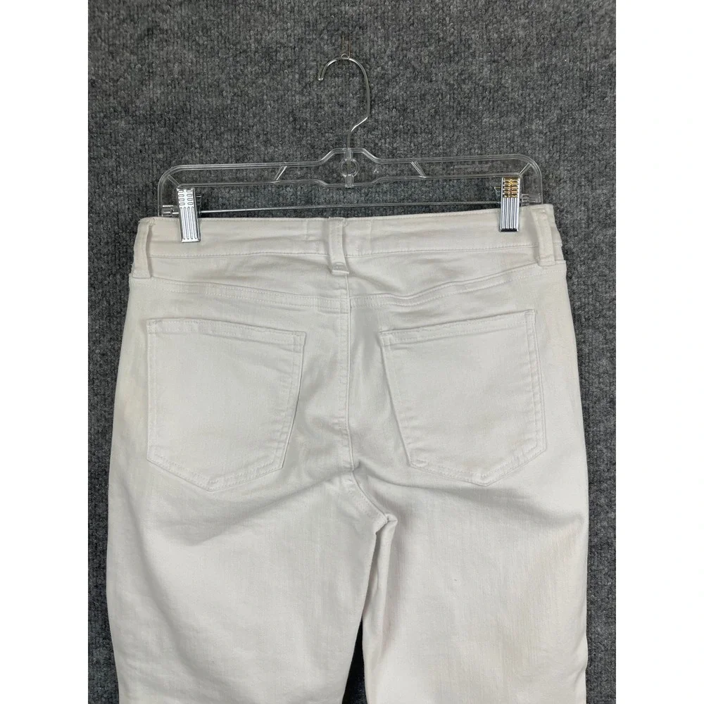 Pistola Skinny Jeans Women 29 White‎ Excellent Distressed Denim Pants